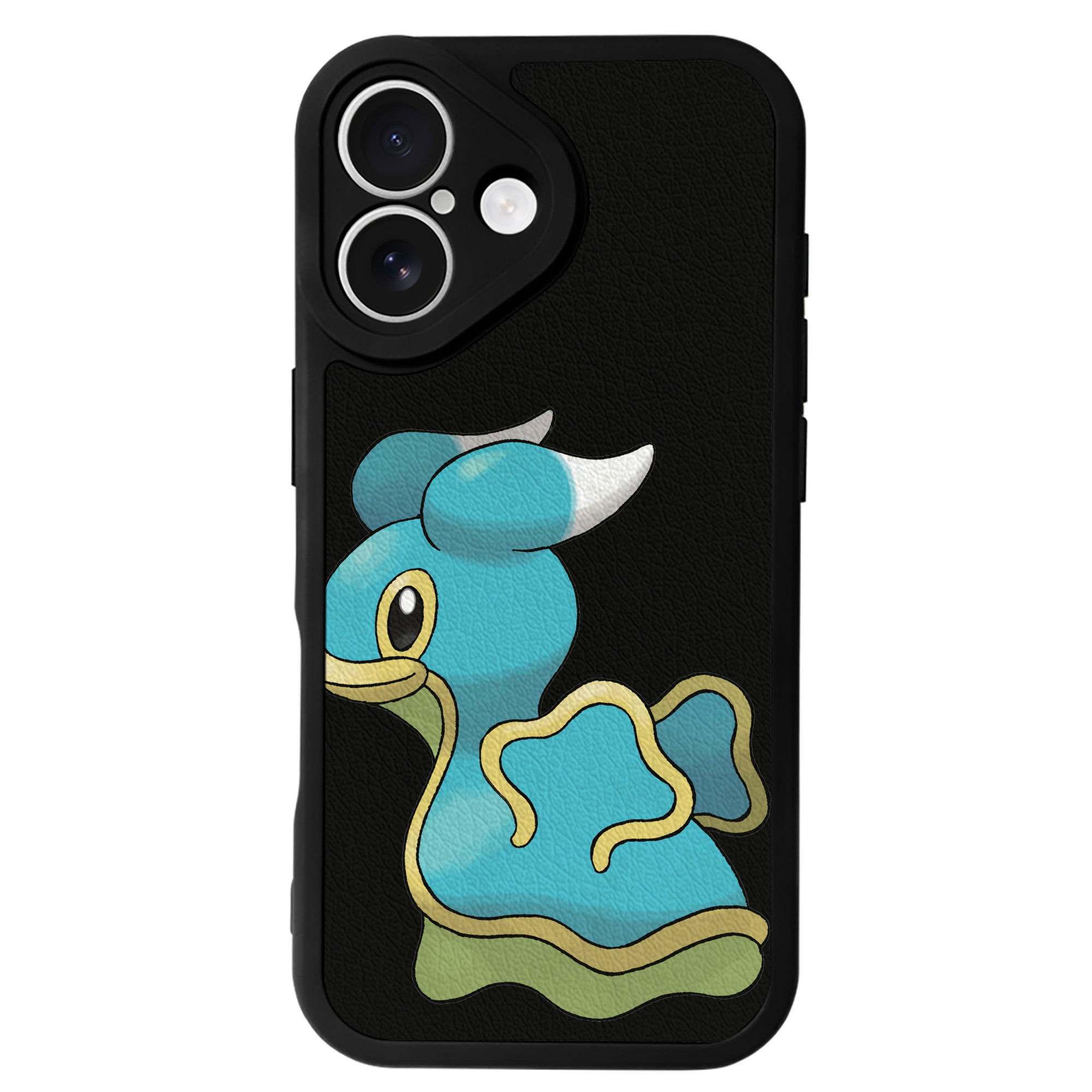 （画像用） ポケットモンスター Pokémon 【iPhone 16シリーズ対応】シリコンスマホケース（レザー調） 材質：シリコン